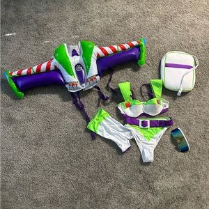 Fashion nova Buzz Lightyear Infinity bonus jet pack Costume
